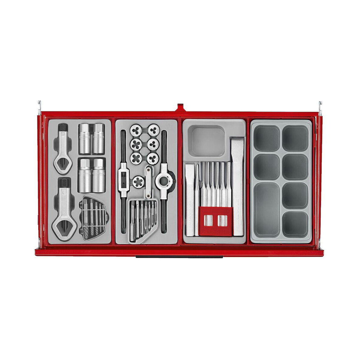 Teng Tools 26in PRO35™ Stack Tool Kit 753 Pieces Red